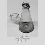 Antieke glazen vogeldrinkfontein - 19e eeuw, Ophalen of Verzenden