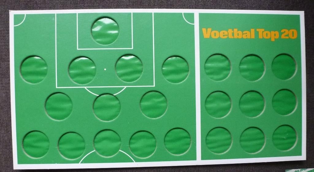 3x Shell voetbal 1970 display om uw munten in op te bergen, Verzamelen, Sportartikelen en Voetbal, Nieuw, Overige typen, Overige binnenlandse clubs