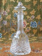 Mooie zware antieke Engelse brandykaraf van kristal 31 cm., Ophalen of Verzenden