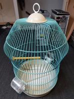 Vogelkooi vogel kooi zee groen Ferplast, Dieren en Toebehoren, Ophalen, Zo goed als nieuw, Metaal, Vogelkooi