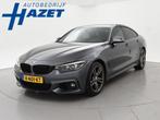 BMW 4-serie Gran Coupé 418i M-SPORT + LEDER SPORTINTERIEUR, Auto's, Automaat, Gebruikt, Bedrijf, 3 cilinders