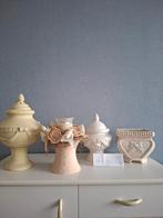 Romeinse/ Griekse potten +deksel, bloempot, diabolo gevuld., Ophalen of Verzenden, Zo goed als nieuw