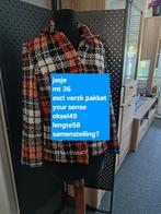 Blazer jasje voor het najaar your sense mt 36, Kleding | Dames, Jassen | Winter, Oranje, Ophalen of Verzenden, Zo goed als nieuw