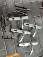 Deurbeslag set - Handgrepen en slot, Gebruikt, 80 tot 100 cm, Binnendeur, Ophalen of Verzenden