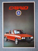 Brochure BERTONE CABRIO - 1983 Duits, Ophalen of Verzenden, Zo goed als nieuw, Opel
