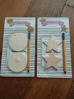 Handletter tags, Ophalen of Verzenden, Zo goed als nieuw