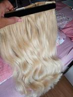 Volle Human hair FLIP IN Extension Golden Blonde incl €130,-, Verzenden, Zo goed als nieuw, Pruik of Haarverlenging