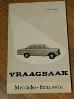 Vraagbaak Mercedes 190 Dc Diesel W110 vanaf 1962, mooi!, Auto diversen, Handleidingen en Instructieboekjes, Verzenden