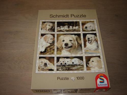Puzzel Schmidt DOG KIDS 1000 st., Hobby en Vrije tijd, Denksport en Puzzels, Zo goed als nieuw, Legpuzzel, 500 t/m 1500 stukjes