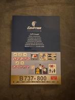 Safetycard EgyptAir B737-800, Ophalen of Verzenden, Zo goed als nieuw, Kaart, Foto of Prent