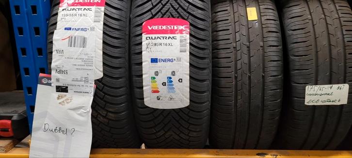 Nieuwe winterbanden all season partij magazijn verkoop OP=OP, Auto-onderdelen, Banden en Velgen, Band(en), All Season, 17 inch