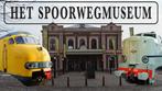 3 toegangskaarten NS Spoorwegmuseum +1e klas treinkaarten, Tickets en Kaartjes, Musea, Ticket of Toegangskaart, Drie personen of meer