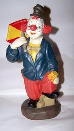Mooi groot Clownsbeeld. H. 28,5 cm. Nieuwstaat., Nieuw, Ophalen of Verzenden, Mens