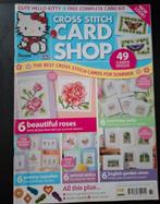 Borduurmagazine: Cross stitch card shop, Ophalen of Verzenden, Gebruikt, Handborduren, Patroon