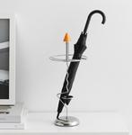 Vintage Memphis Paraplubak, Chroom – Mid Century Modern, Huis en Inrichting, 40 liter of meer, Ophalen of Verzenden, Zo goed als nieuw