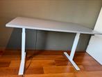 IKEA Rudolf elektrisch zat/sta bureau 140x80, Ophalen, Elektrisch, Zo goed als nieuw, Stabureau