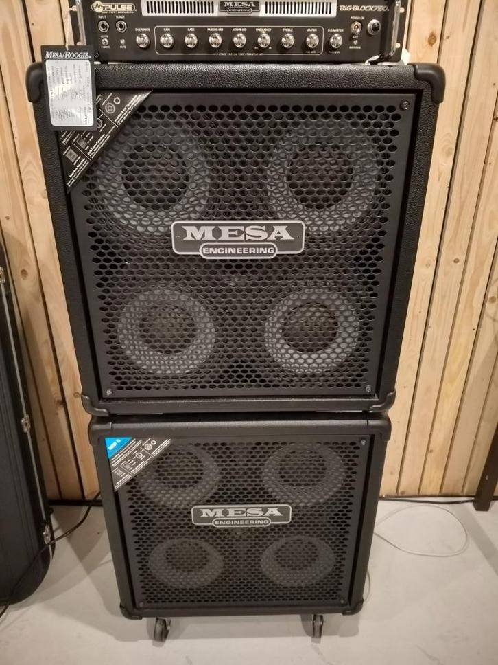 Mesa Boogie Big Block 750 Full Stack, Muziek en Instrumenten, Versterkers | Bas en Gitaar, Zo goed als nieuw, Basgitaar, 100 watt of meer