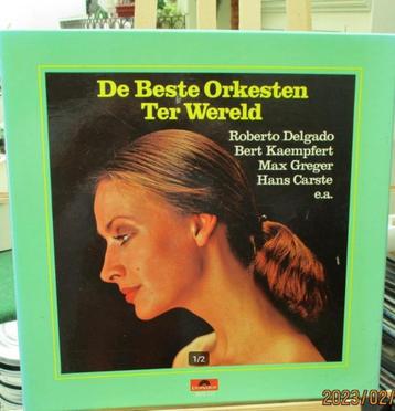 De Beste Orkesten Ter Wereld. 4LP's.   beschikbaar voor biedingen