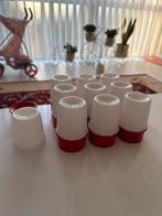 Tupperware eierdopjes- Set van 10, Ophalen of Verzenden, Zo goed als nieuw
