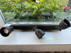 Plafondlamp grijs, Huis en Inrichting, Ophalen of Verzenden, Gebruikt, Plafondspot of Wandspot