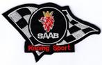 Saab Racing Sport stoffen opstrijk patch embleem #1, Verzamelen, Ophalen of Verzenden, Nieuw, Auto's