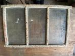 Oude Raamkozijnen met Glas Gietijzer, Antiek en Kunst, Ophalen of Verzenden