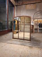Authentieke spiegel | oud stalraam handgemaakt | 100x80, Huis en Inrichting, Woonaccessoires | Spiegels, Ophalen, Nieuw, 75 tot 100 cm