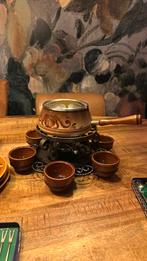 Vintage fondue set, Witgoed en Apparatuur, Fonduesets, Ophalen of Verzenden, Gebruikt, Brander, Fondueset