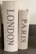 2 houten opbergdozen boeken, Ophalen of Verzenden, Zo goed als nieuw