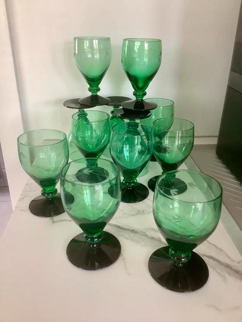 Holmegaard “Ranke” glazen (Per 6 of per 12 stuks), Antiek en Kunst, Antiek | Glas en Kristal, Ophalen of Verzenden