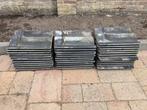 24 betondakpannen Teewen antraciet / zwart, Doe-het-zelf en Verbouw, Dakpannen en Dakbedekking, Ophalen, Steen of Klei, Zwart