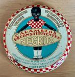 Blikje NEGRITO snoepjes - M. OLIVERAS Barcelona  Negroide, Ophalen of Verzenden, Zo goed als nieuw, Overige, Overige merken