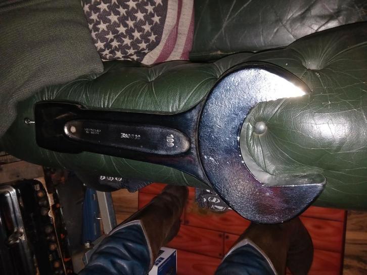 Gedore steek sleutels 4 maten 2x verchroomd  2x ruw ijzer, Doe-het-zelf en Verbouw, Gereedschap | Overige machines, Zo goed als nieuw