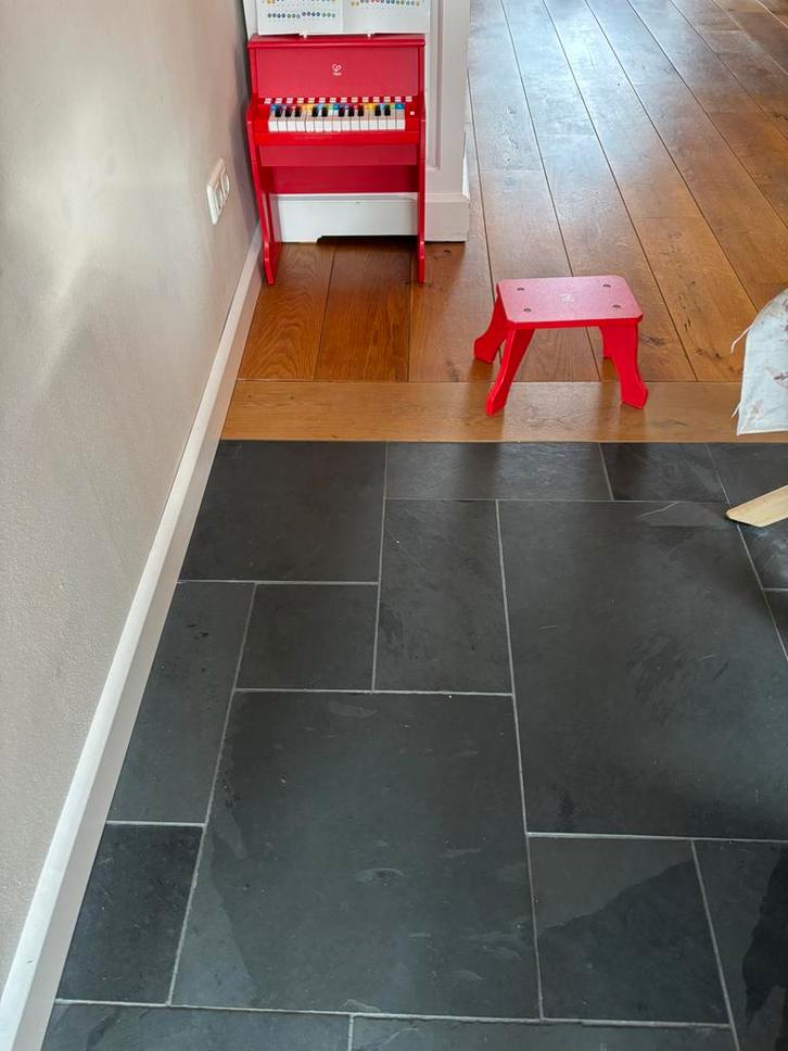 Vloertegel. Mustang leisteen 1cm dik, Doe-het-zelf en Verbouw, Tegels, Nieuw, Vloertegels, Hardsteen, 20 tot 40 cm, Ophalen