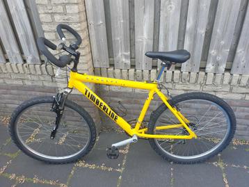 Gele Mountainbike Timberline 19 Inch Frame Size.  beschikbaar voor biedingen