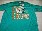 Vintage miami dolphins nfl football green t shirt big man, Nieuw, Ophalen of Verzenden, Kleding