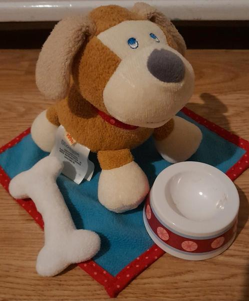 Haba knuffel hond hondje Leo speelset, Kinderen en Baby's, Speelgoed | Babyspeelgoed, Zo goed als nieuw, Overige typen, Ophalen of Verzenden