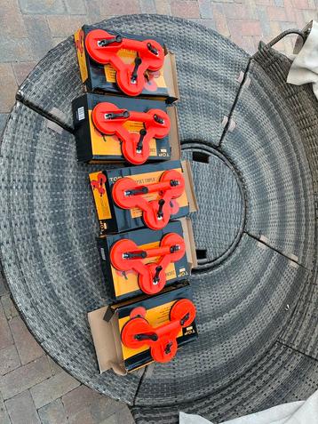 Zuignapset triplo 5 stuks nieuw beschikbaar voor biedingen