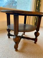 Vintage Houten Tafeltje met Onderblad, Antiek en Kunst, Ophalen