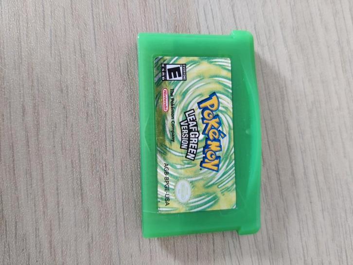 Pokemon Leafgreen gameboy cartridge, Spelcomputers en Games, Games | Nintendo Game Boy, Zo goed als nieuw, Avontuur en Actie, 1 speler