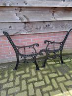 Brocante gietijzeren bank, Antiek en Kunst, Ophalen