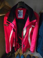 Ski jas rood en Ski broek zwart, maat L 44/46, Kleding | Dames, Wintersportkleding, Ophalen of Verzenden, Gedragen, Maat 42/44 (L)
