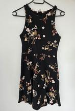 zwart kleedje met bloemenprint, Maat 38/40 (M), Zwart, Ophalen of Verzenden, Clockhouse