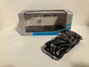 Mercedes 300S Coupe van 1951 Zwart  1/43 Minichamp beschikbaar voor biedingen