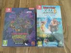 Nintendo Switch Games - TMNT & Asterix & Obelix, Avontuur en Actie, Microids, Geen idee, Ophalen of Verzenden