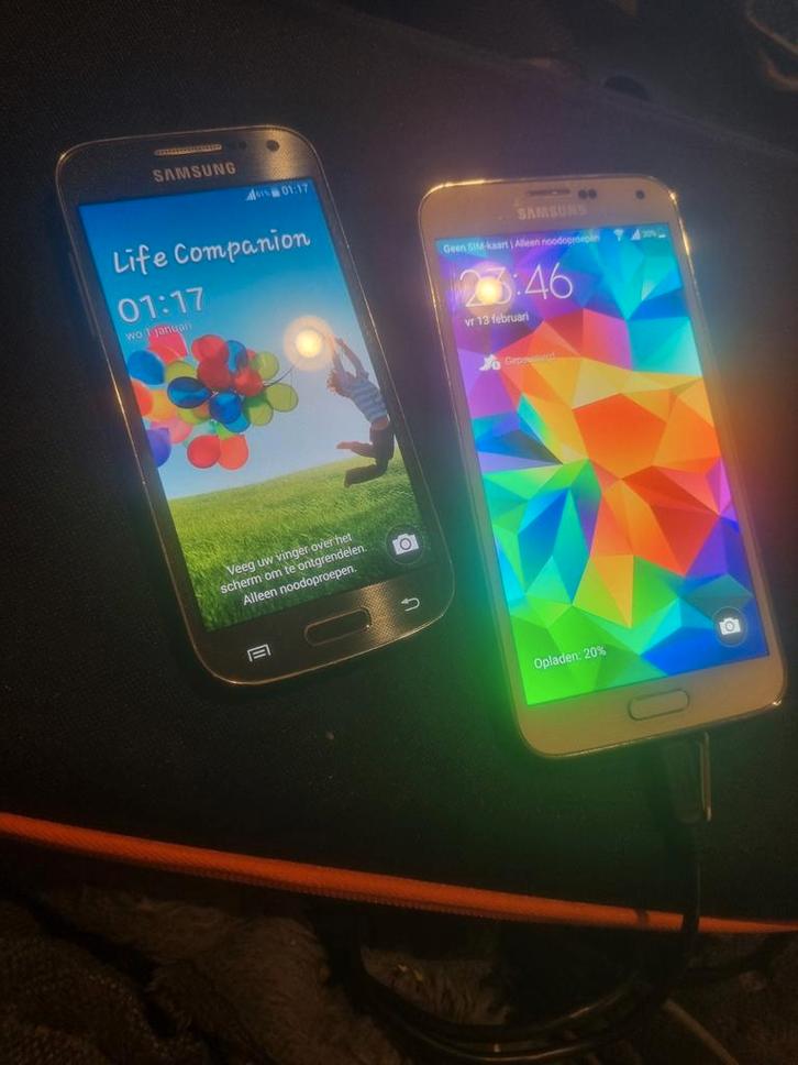Samsung Galaxy S4 Mini & S5 - Goedkoop!, Telecommunicatie, Mobiele telefoons | Samsung, Gebruikt, Overige modellen, 16 GB, Zonder abonnement