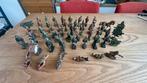 Vintage militairen figuurtjes poppetjes, Ophalen of Verzenden, Gebruikt, Historisch, Figuurtje(s)
