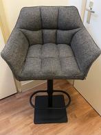 Grijze barkruk Kare Design, Huis en Inrichting, Barkrukken, 1 kruk, Ophalen, Zo goed als nieuw, 60 tot 90 cm