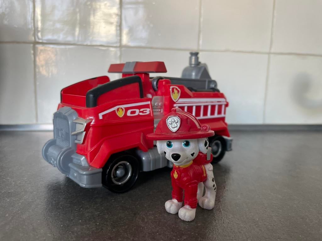 Paw Patrol Marshall truck, Ophalen of Verzenden, Zo goed als nieuw