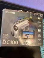 Canon DC100 video camera incl 3 dvd’s, Canon, Ophalen of Verzenden, Zo goed als nieuw